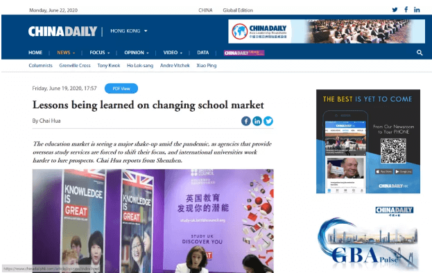 新航道首席留学专家冉维老师答《中国日报》记者问：海外教育市场将回升，出国留学仍然可行