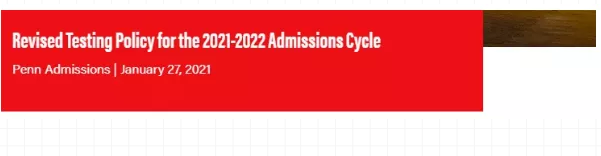 2021-22申请季，哈佛、宾大、哥大、康奈尔等再次延续标化可选政策！
