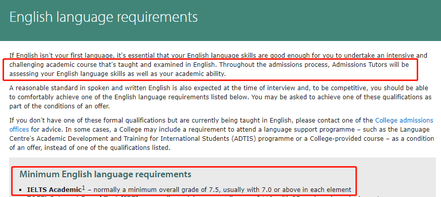 UCL大学研究生申请条件 英国g5大学研究生申请条件有哪些？