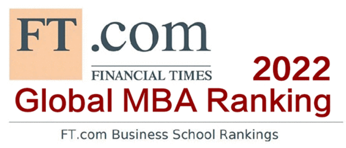 英国《金融时报》发布2022年全球MBA院校排名